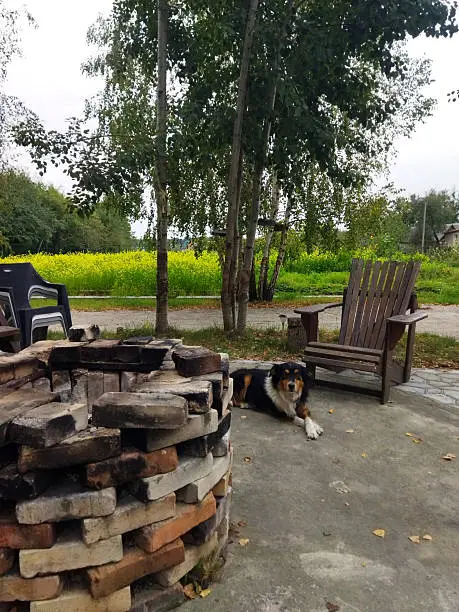 Fire Pit Installation in Wentzville,MO.