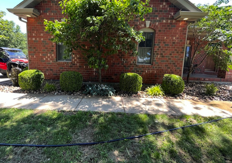 Sod installed in Cottleville, MO.